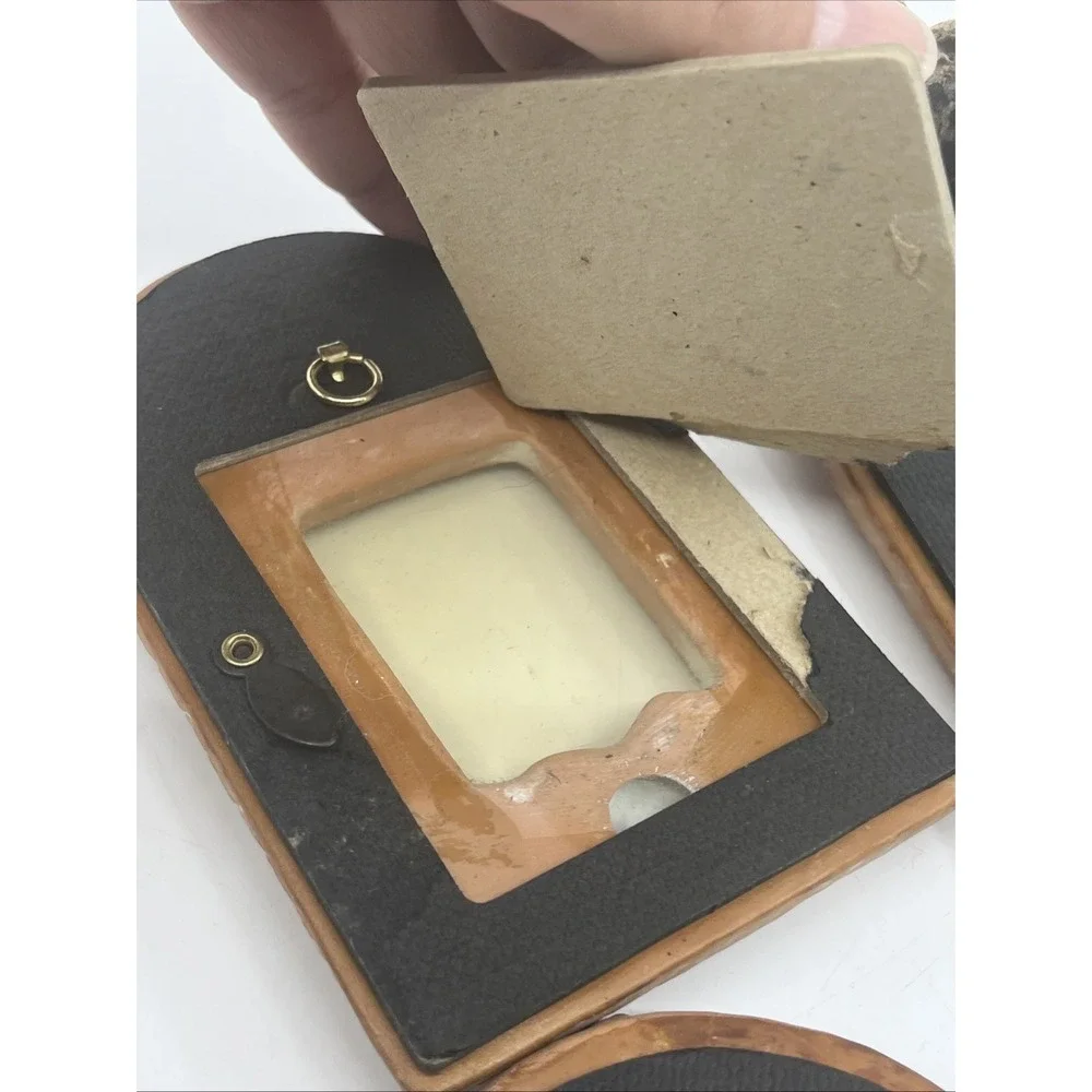 3 Midwest‎ Mini Picture Frame Photo Terracotta 1.5
